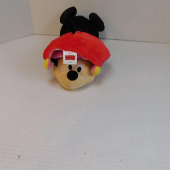 Disney Flipazoo Minnie Mouse and Mickey Mouse Plush 2 in 1 Disney 14" plush - Picture 4 of 8